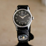 ANDRE BOUCHARD Wristwatch 17 Jewels 27mm Mechanical Display Back Watch