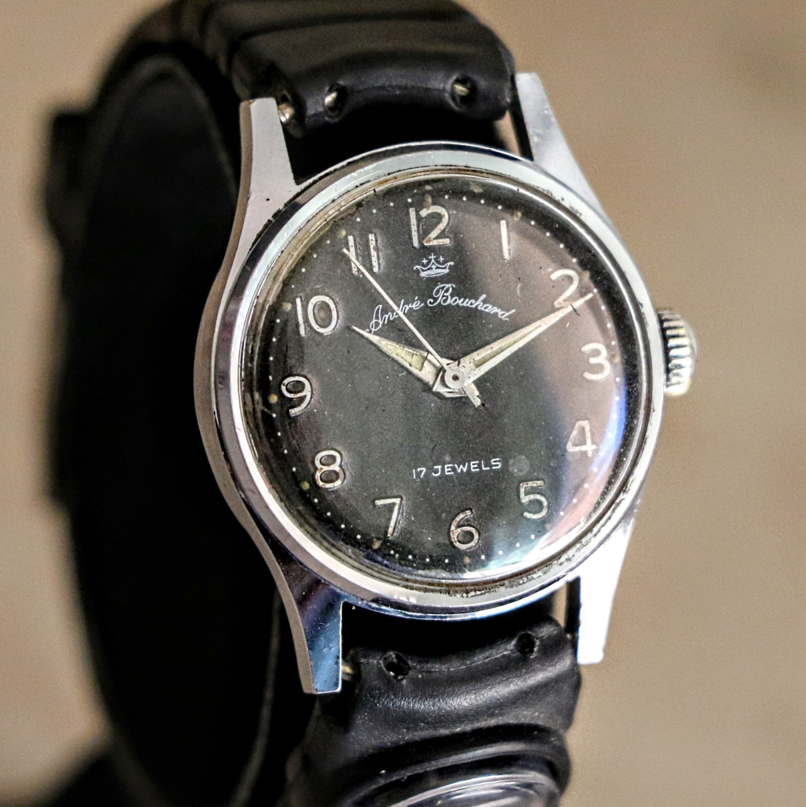 Andre bouchard watch 17 jewels hotsell