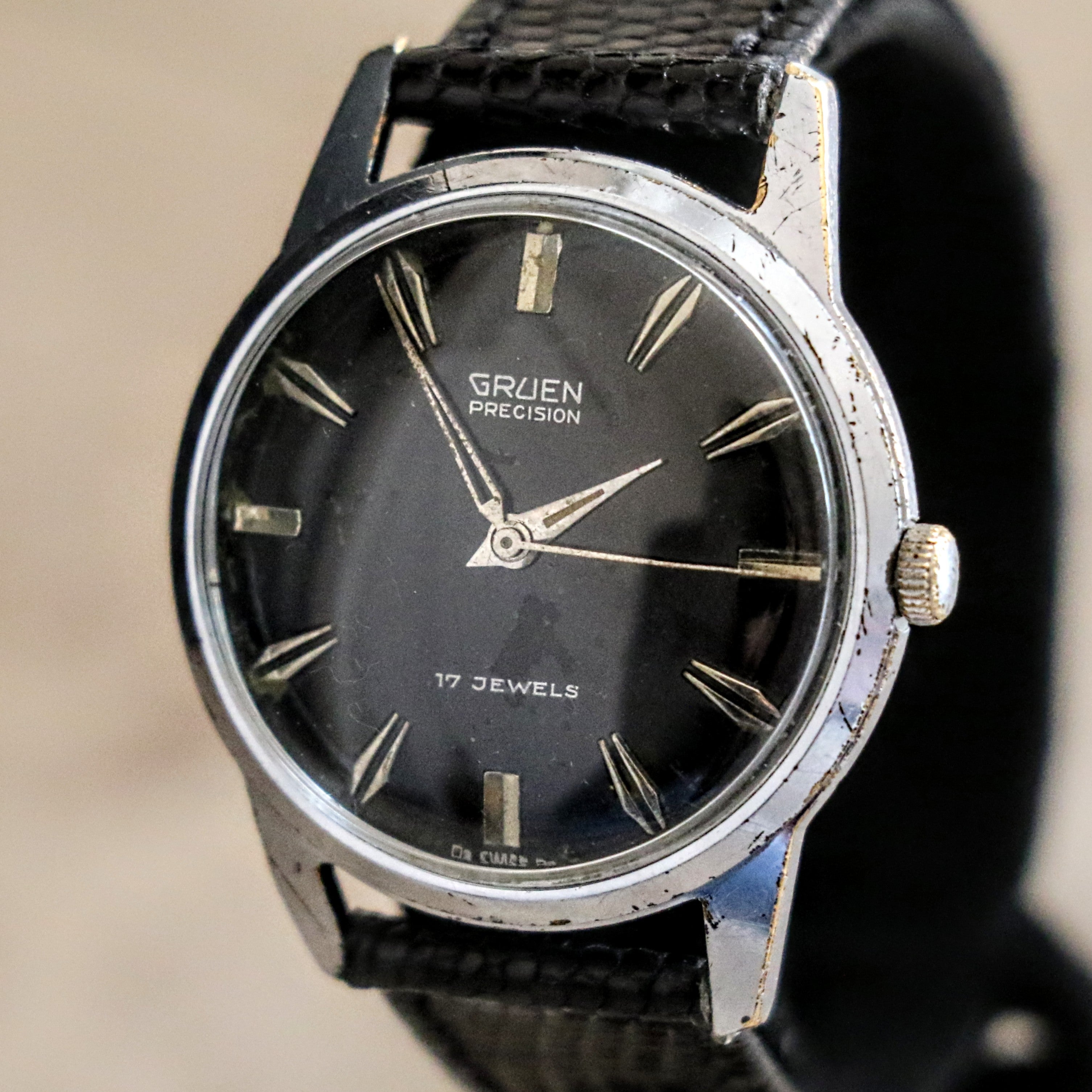 Gruen precision on sale 17 jewels swiss