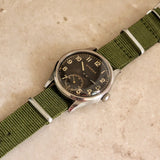 1942 ETERNA WWII Military Jumbo Wristwatch Ref. 138.92 Cal. 852 - Radium Dial Watch