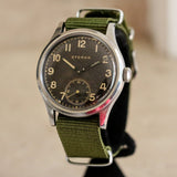 1942 ETERNA WWII Military Jumbo Wristwatch Ref. 138.92 Cal. 852 - Radium Dial Watch