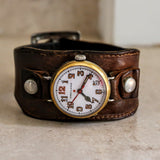 AMBULANCE Red Cross Trench Watch WWI Doctor’s Wristwatch by Marvin Watch Co.