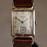 1950 LORD ELGIN Wristwatch 23 Jewels Grade 626 6 ADJ’s U.S.A. Made Vintage Watch