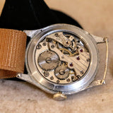 1940s ANCRE 15 Rubis Wristwatch Vintage French WWII Military Watch