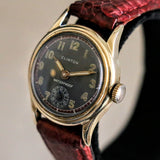 CLINTON Waterproof Wristwatch Grey Dial 17 Jewels 29mm Swiss Made Watch