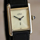 Must de CARTIER Paris Wristwatch Cal. 2512-1 Swiss Vintage 20mm Tank Watch