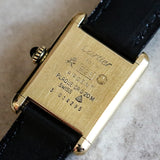 Must de CARTIER Paris Wristwatch Cal. 2512-1 Swiss Vintage 20mm Tank Watch