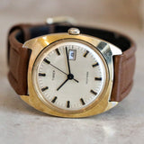 1971 TIMEX Self-Wind Calendar Watch Cal. M32 Automatic Vintage Wristwatch Water Resistant