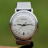 1967 BULOVA Accutron 214 Wristwatch All Stainless-Steel Vintage Watch