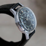 SEKONDA Poljot Chronograph Wristwatch 19 Jewels Made in U.S.S.R. Watch