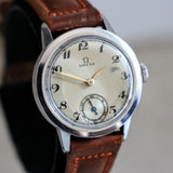1944 OMEGA Military WWII Wristwatch 15 Jewels Cal. 26.5 T Swiss Made Watch
