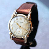 1950 BULOVA Windsor Watch Cal. 10BM 17 Jewels U.S.A. Made Wristwatch