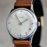 1950s ELGIN Durapower Wristwatch Ref. 4256 19 Jewels Cal. 777 ADJ’D Vintage U.S.A. Made Watch