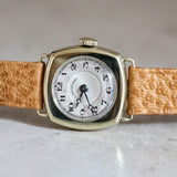 A. LeCoultre & E.Blancpain Fils. Wristwatch 15 Jewels 3 ADJ 14K GOLD Vintage Swiss Watch
