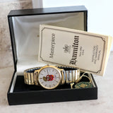 HAMILTON Quartz Watch - Campbell's Soup Dial Wristwatch Original Box & Papers!