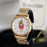 HAMILTON Quartz Watch - Campbell's Soup Dial Wristwatch Original Box & Papers!