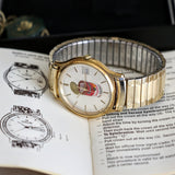 HAMILTON Quartz Watch - Campbell's Soup Dial Wristwatch Original Box & Papers!