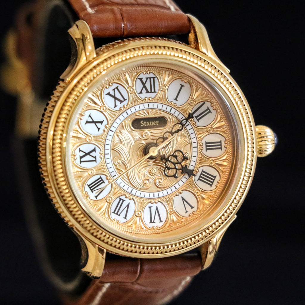 STAUER Quartz Watch Ref. 20411 Art Deco Style Wristwatch – In BOX ...