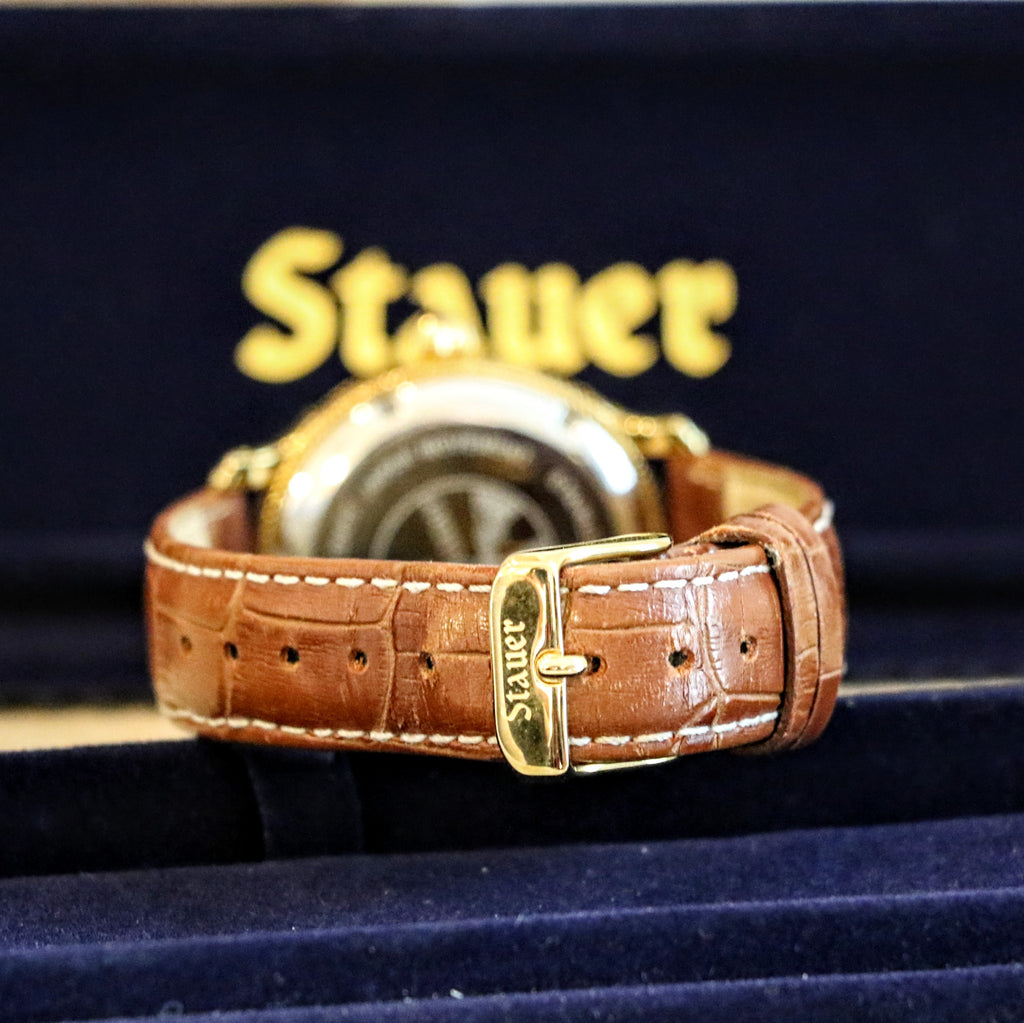 STAUER Quartz Watch Ref. 20411 Art Deco Style Wristwatch – In BOX ...