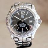 TAG HEUER Link Wristwatch Chronometer Officially Certified WT5110-0 Automatic Watch