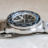SEIKO 5 Sports Automatic Worldtimer Watch 24 Jewels Ref. 4R36-00G0 Display Back Watch