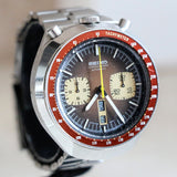 1977 SEIKO BULLHEAD Chronograph Automatic Watch Ref. 6138-0040 Day/Date Vintage Wristwatch