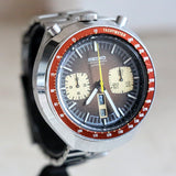 1977 SEIKO BULLHEAD Chronograph Automatic Watch Ref. 6138-0040 Day/Date Vintage Wristwatch