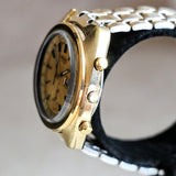 1972 SEIKO Golden Chronograph Automatic Watch Ref. 6139-6015 Vintage Wristwatch