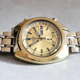 1972 SEIKO Golden Chronograph Automatic Watch Ref. 6139-6015 Vintage Wristwatch