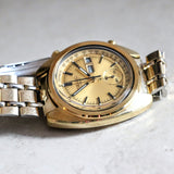 1972 SEIKO Golden Chronograph Automatic Watch Ref. 6139-6015 Vintage Wristwatch