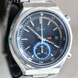 1974 SEIKO Speed-Timer Chronograph Automatic Watch Ref. 6139-7069 Day/Date Vintage Wristwatch