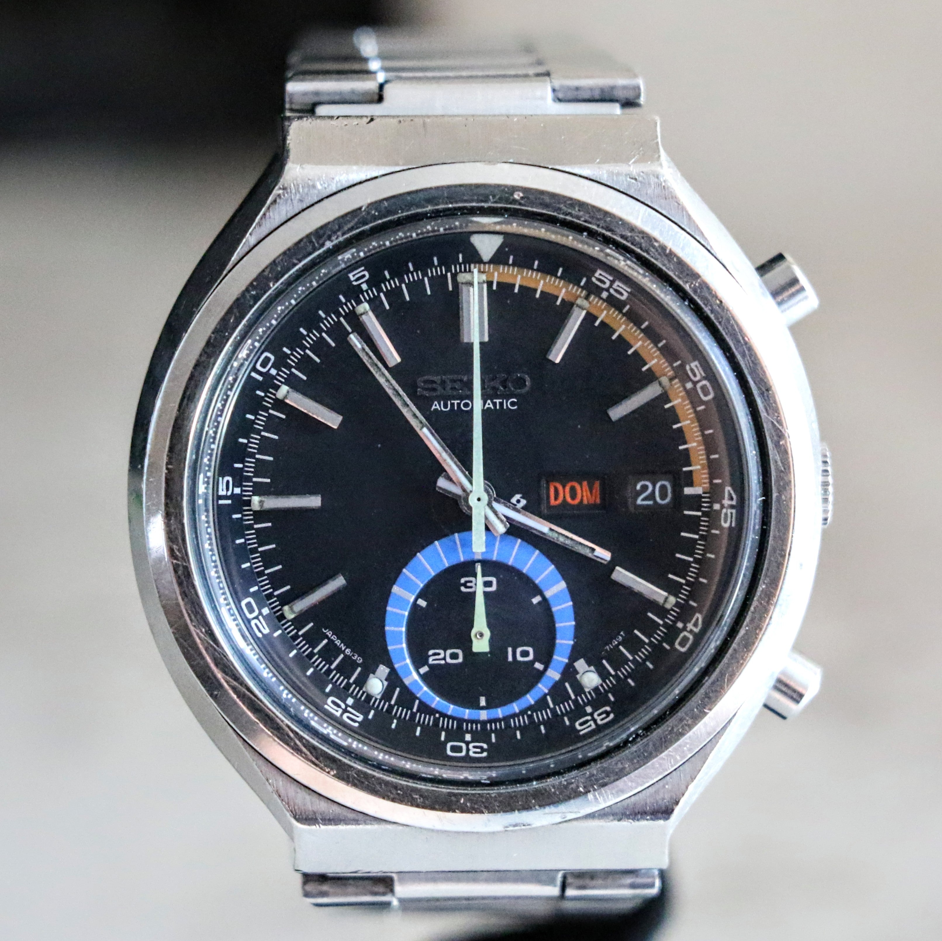Seiko Speed-Timer Automatic Chronograph 6139-7069