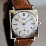 1966 LONGINES - Wittnauer Watch Ref. 2686 17 Jewels Cal. 370 10K GF Vintage Wristwatch