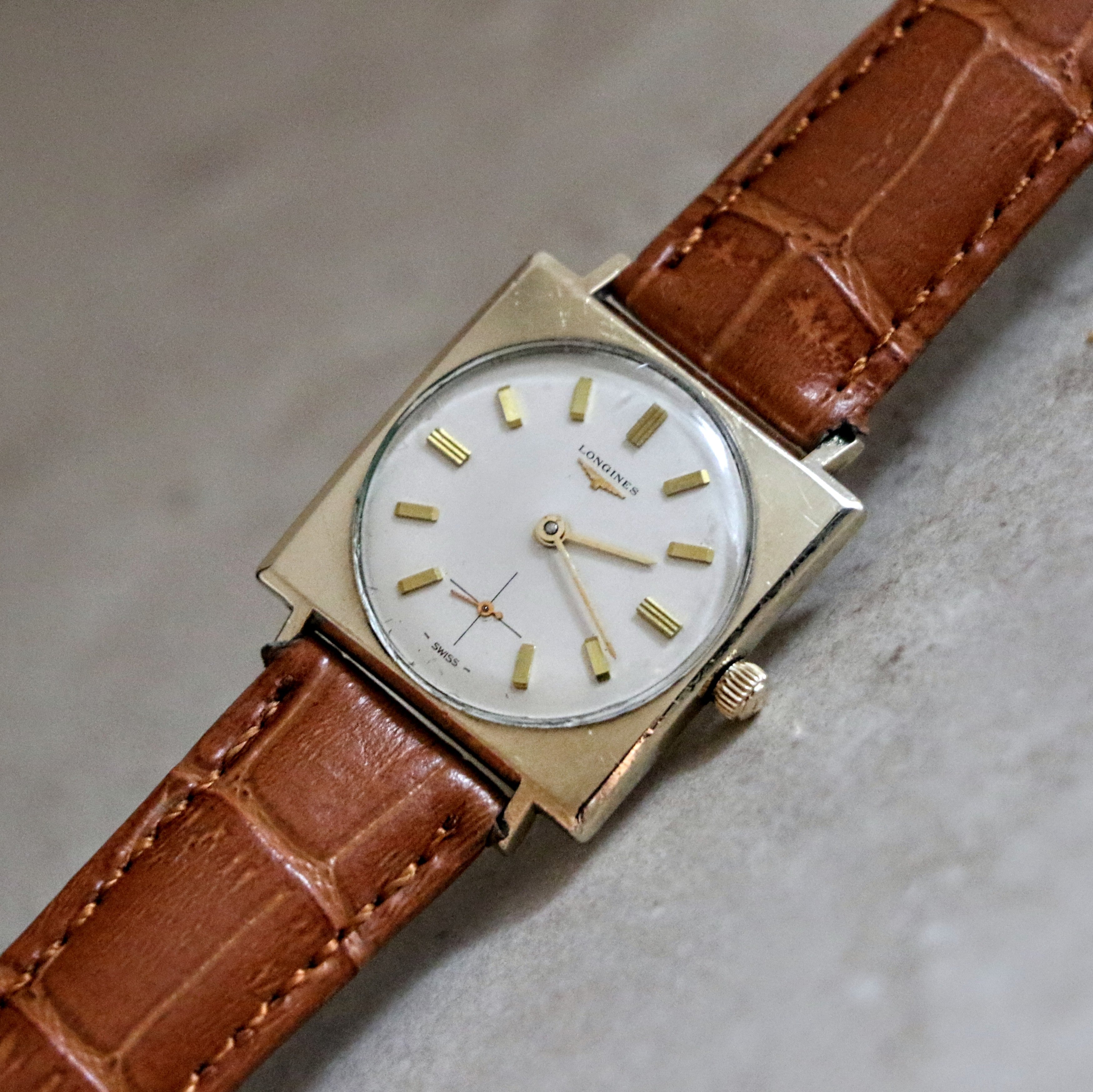 1966 LONGINES - Wittnauer Watch Ref. 2686 17 Jewels Cal. 370 10K GF Vintage Wristwatch