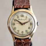 H. MOSER & Cie. Wristwatch 17 Rubis Cal. ETA 1100 Swiss Vintage Watch Luminous Dial