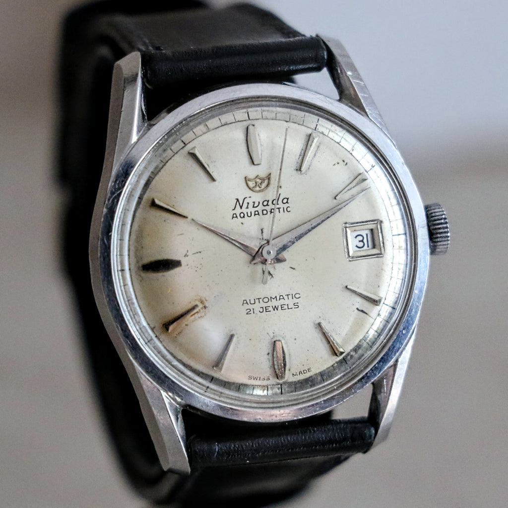 Shop NIVADA Aquadatic Automatic Watch Second Hand Horology SECOND
