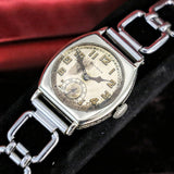 1928 BULOVA Spartan Watch 15 Jewels Cal. 10AN Art Deco Wristwatch