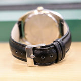 Vintage WESTCLOX Watch 17 Jewels 36mm Cushion Brushed Case
