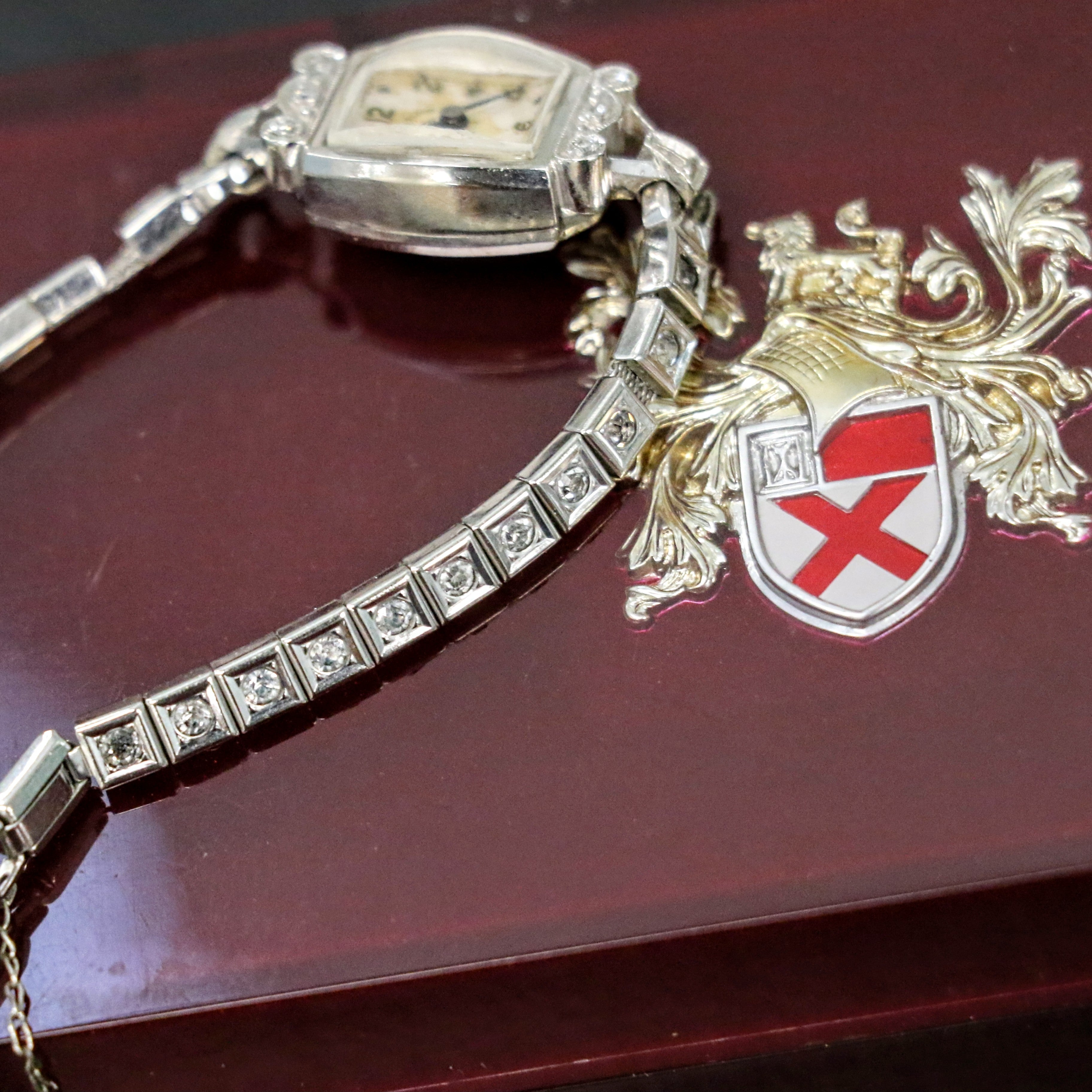 Shop 1950 Lady ELGIN Diamond watch | Second Horology Watch