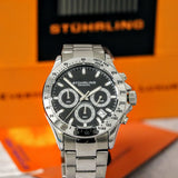 STUHRLING Original Chronograph Quartz Watch Ref. M17610 - Box & Papers!