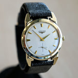 1955 LONGINES Watch 17 Jewels Cal. 23Z Fancy Lugs Vintage Swiss Made Wristwatch