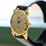 1955 LONGINES Watch 17 Jewels Cal. 23Z Fancy Lugs Vintage Swiss Made Wristwatch