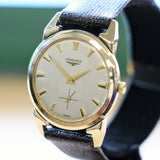1955 LONGINES Watch 17 Jewels Cal. 23Z Fancy Lugs Vintage Swiss Made Wristwatch