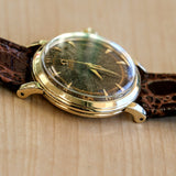 1952 OMEGA Automatic Wristwatch 14K SOLID GOLD Ref. G6525 Vintage Bumper Automatic Wristwatch