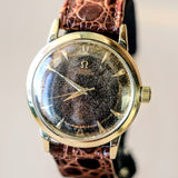 1952 OMEGA Automatic Wristwatch 14K SOLID GOLD Ref. G6525 Vintage Bumper Automatic Wristwatch