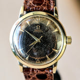1952 OMEGA Automatic Wristwatch 14K SOLID GOLD Ref. G6525 Vintage Bumper Automatic Wristwatch