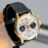 1965 BREITLING Top Time Chronograph Wristwatch Ref. 2000-33 Panda Dial Watch