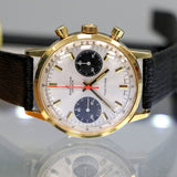 1965 BREITLING Top Time Chronograph Wristwatch Ref. 2000-33 Panda Dial Watch