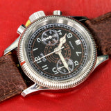 POLJOT "Hanhart" Flieger Chronograph Wristwatch 23 Steine P3133 No. 007/200 Date Indicator Watch