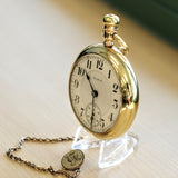 1905 ELGIN Pocket Watch 18s 21 Jewels Railroad Grade No. 349 Vintage U.S.A. Made